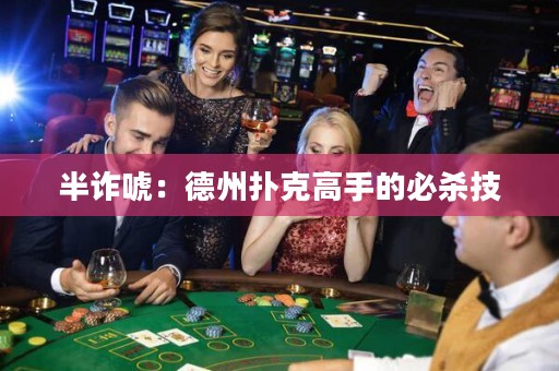 半詐唬：德州撲克高手的必殺技