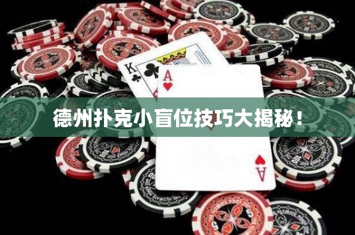 德州撲克小盲位技巧大揭秘！