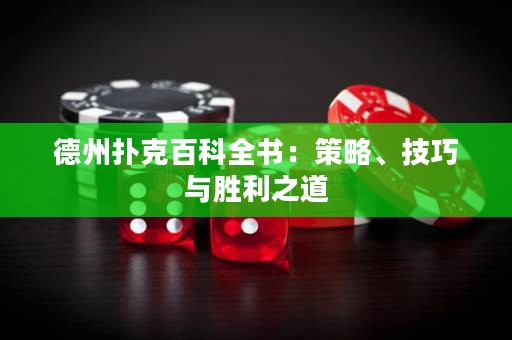 德州撲克百科全書：策略、技巧與勝利之道
