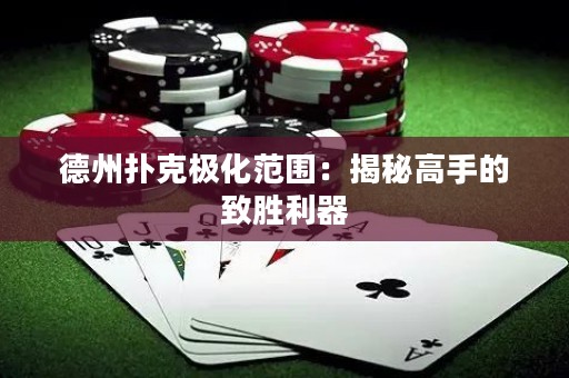 德州撲克極化范圍：揭秘高手的致勝利器