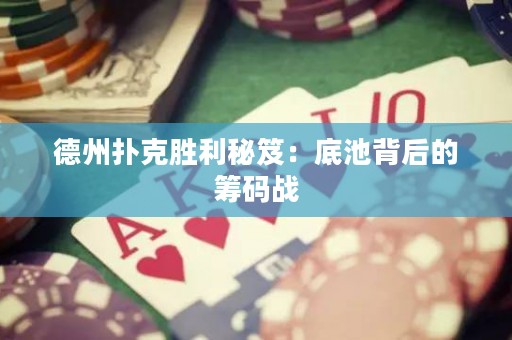 德州撲克勝利秘笈：底池背后的籌碼戰(zhàn)