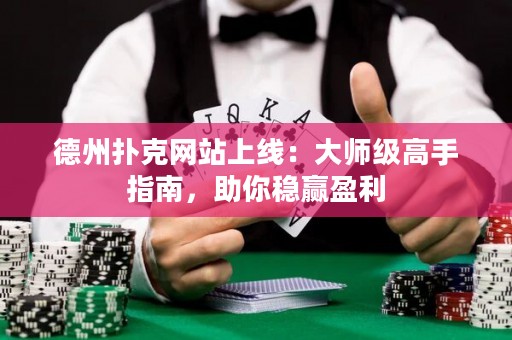 德州撲克網(wǎng)站上線：大師級高手指南，助你穩(wěn)贏盈利