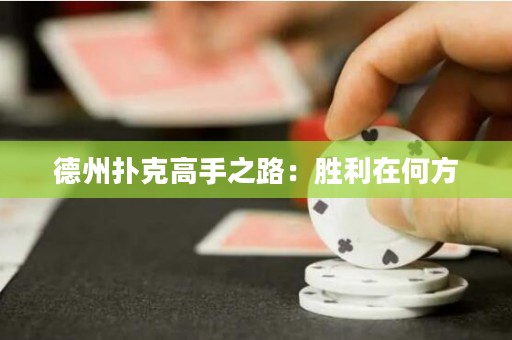 德州撲克高手之路：勝利在何方