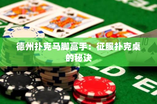 德州撲克馬腳高手：征服撲克桌的秘訣