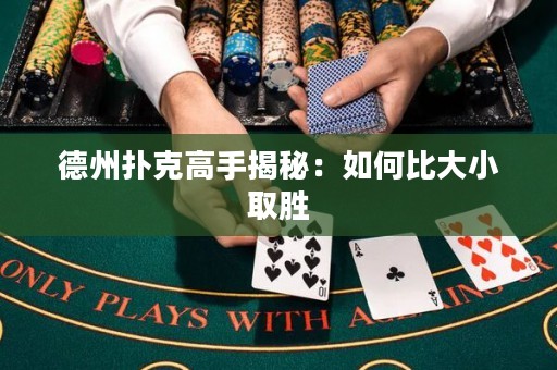 德州撲克高手揭秘：如何比大小取勝