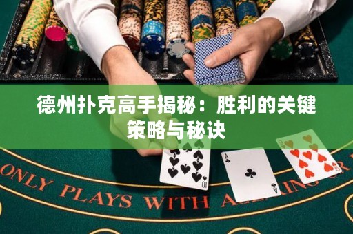 德州撲克高手揭秘：勝利的關鍵策略與秘訣