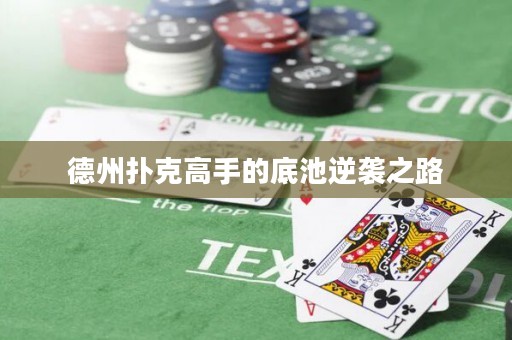 德州撲克高手的底池逆襲之路