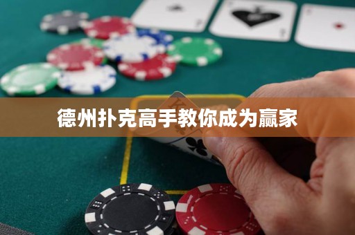 德州撲克高手教你成為贏家